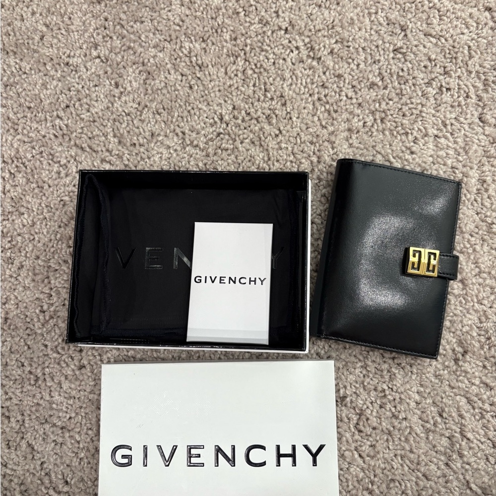 Givenchy Black Compact Wallet
